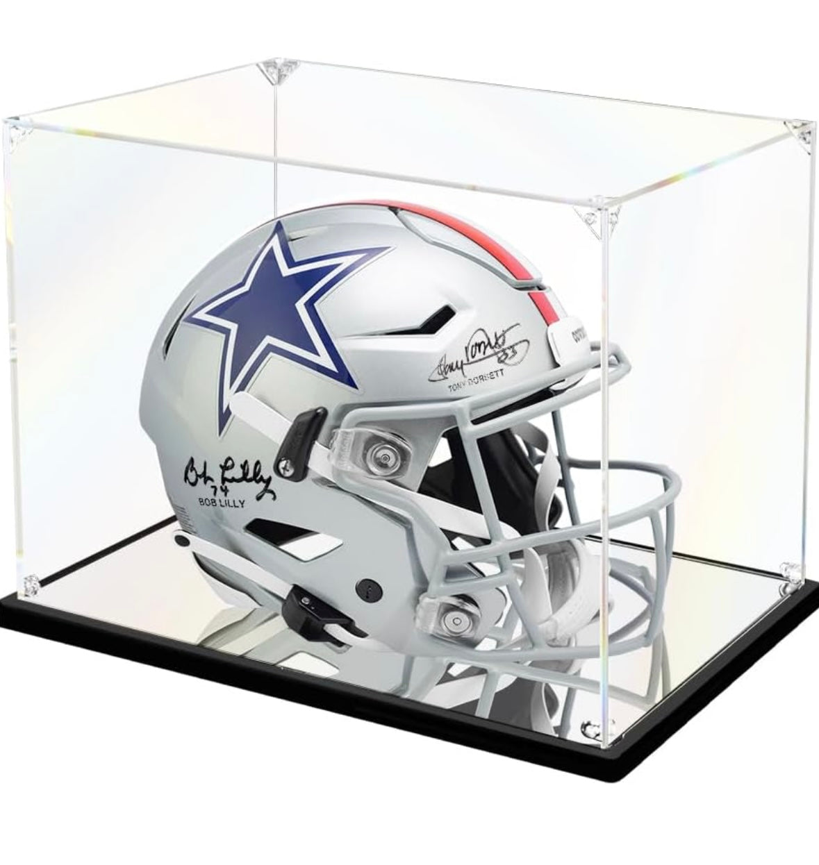 Saquon Barkley Signed Mini Helmet – Custom Matte White – Beckett COA Included