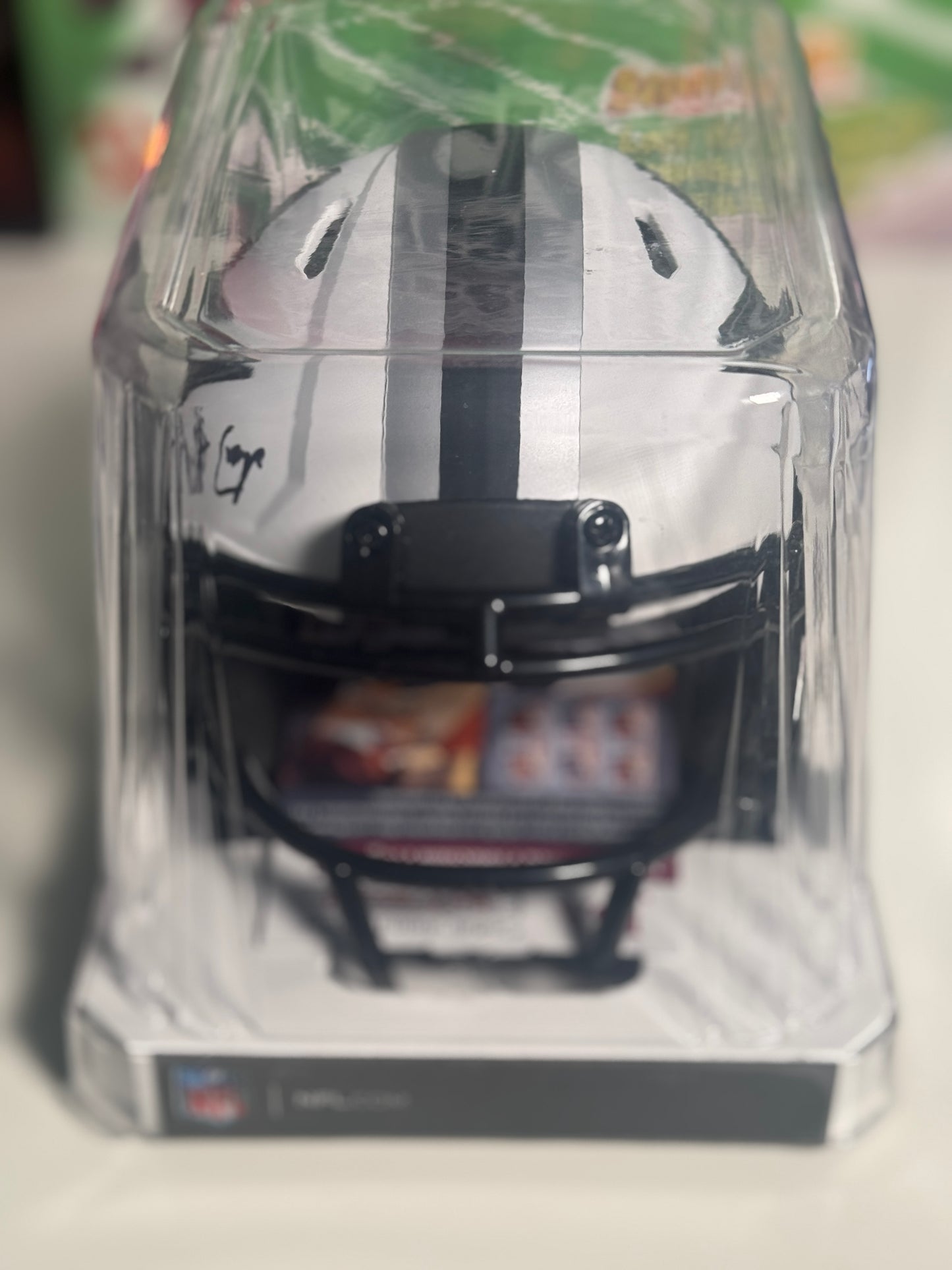 Amari Cooper Signed Dallas Cowboys Lunar Eclipse Mini Helmet – Beckett COA – Excellent Condition