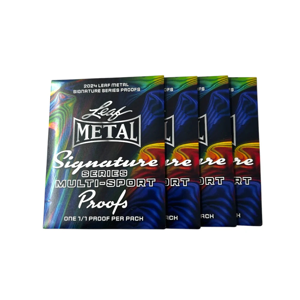 2024 Leaf Metal Signature Series Multi-Sport 1/1 Proof