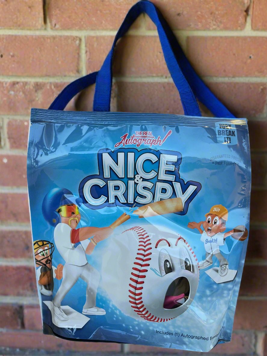 'NICE & CRISPY' MYSTERY BAG - 1 BASEBALL JERSEY - AUTHENTIC AUTOGRAPH