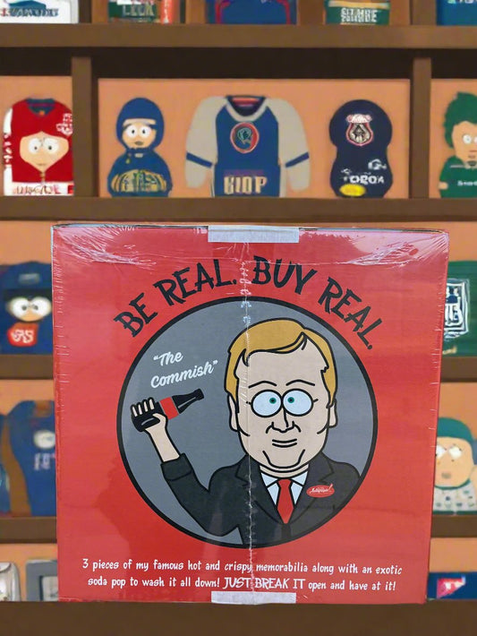 3 PIECE AND A SODA' JUST BREAK IT MYSTERY BOX - 3 ITEMS NFL FOOTBALL RUN