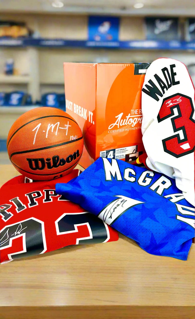  'FOR THE LOVE OF THE GAME' JUST BREAK IT MYSTERY BOX - 4 ITEM NBA AUTHENTIC SIGNED