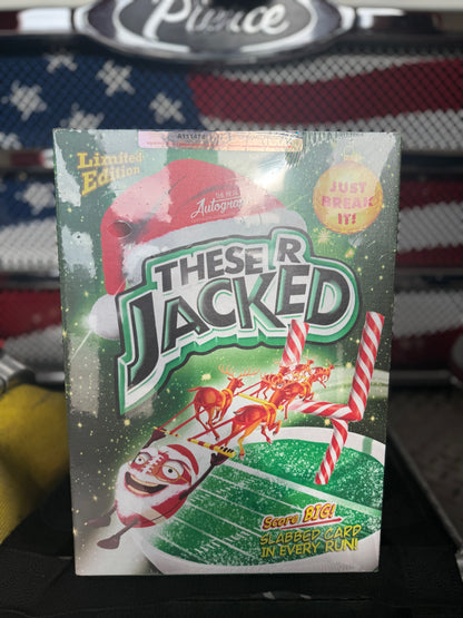 'THESE R JACKED' JUST BREAK IT MYSTERY BOX - 1 ITEM FOOTBALL FULL SIZE HELMET - AUTHENTIC AUTOGRAPH
