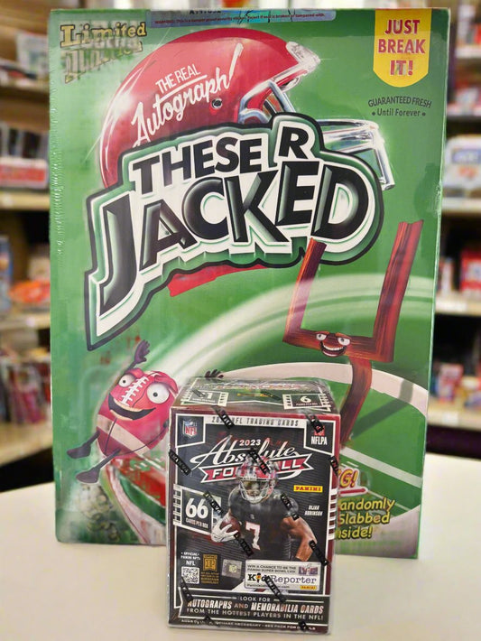 THESE R JACKED' JUST BREAK IT PERSONAL MYSTERY BOX - 1 ITEM FOOTBALL FULL SIZE HELMET - Extra Juiced SIGNED Authentic