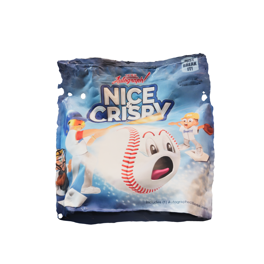 NICE & CRISPY MYSTERY BAG - 1 BASEBALL JERSEY - AUTHENTIC AUTOGRAPH